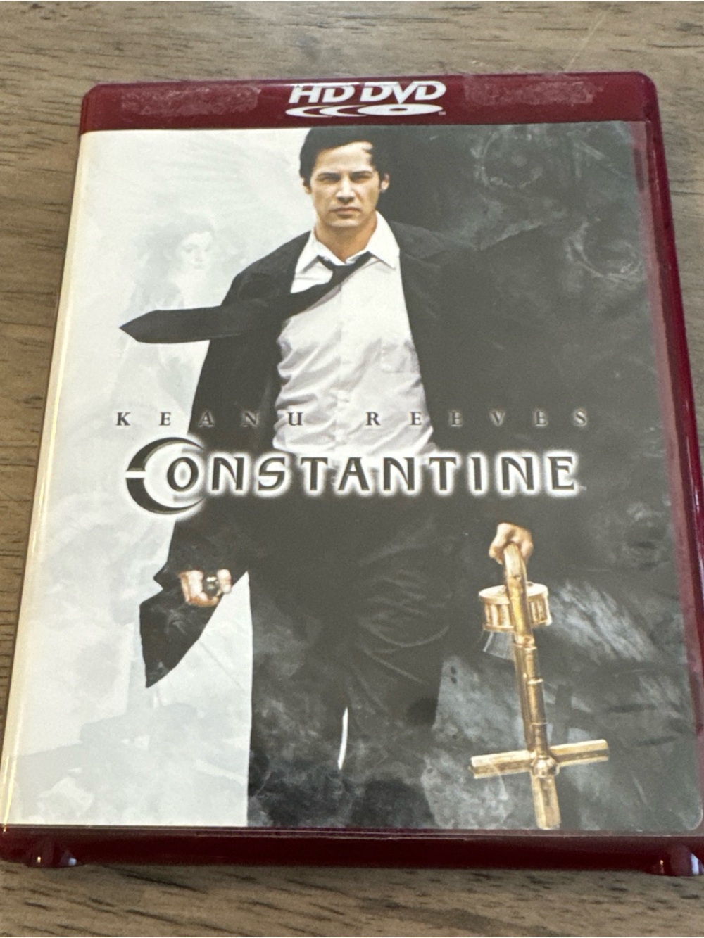 Constantine HD DVD - Keanu Reeves - Black & White Cover